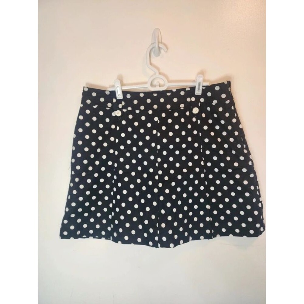 White Stag Stretch Polka Dot Skort Women's SzL